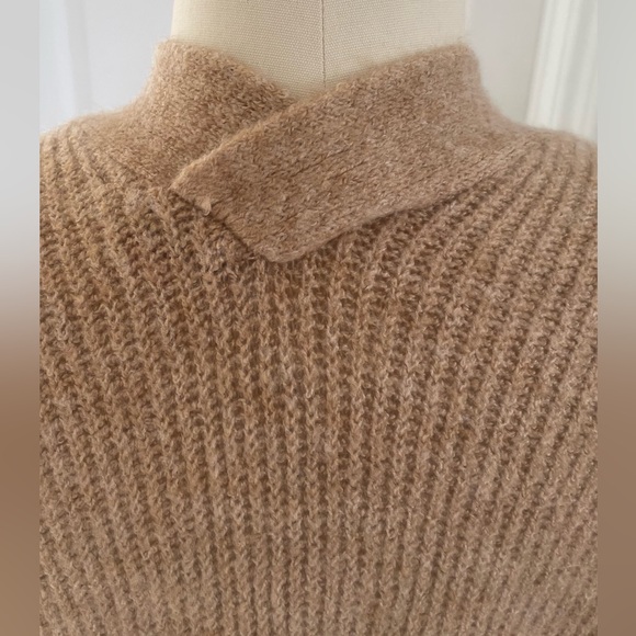 Vince Camuto Tan Open-Front long Cardigan - Picture 4 of 14